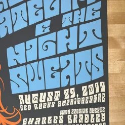Sold Out Posters Nathaniel Rateliff & The Night Sweats - 2017 Poster Red Rocks Morrison, CO N2