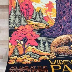 Widespread Panic - 2021 Todd Slater Poster Austin, TX Moody