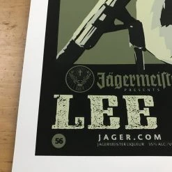 Lee Brice - 2015 Billy Perkins Poster Fall Tour Jagermeister Gig Posters