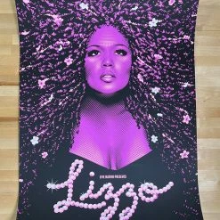 Lizzo - 2019 Tracie Ching Poster Philadelphia, PA The Met
