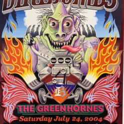 The Dirtbombs - 2004 Gary Grimshaw Poster New York City, NY Bowrey
