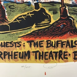 The Black Keys - 2008 Dan Grzeca Poster Boston, MA The Orpheum Gig Posters