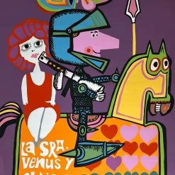 Eduardo Munoz Bachs La Sra Venus Y El Diablo - 1969 Cuban Movie Poster Original Vintage