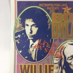 Bob Dylan/Willie Nelson - 2004 Mark Arminski Poster Fishkill, NY Dutchess Stadiu Gig Posters