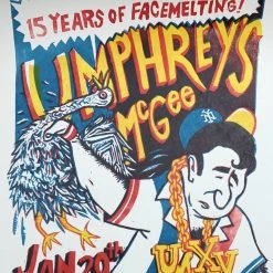 Umphrey's McGee - 2013 Jim Pollock Poster Brooklyn, NY Bowl AP Gig Posters