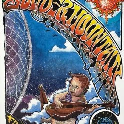 Colorado Yonder Mountain String Band - 2007 Robert Marx Poster The Fillmore Denver, CO 12/31