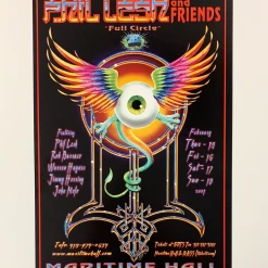 MHP 113 Phil Lesh & Friends - 2001 Kelly Alton Poster Maritime Hall San Fran 1st