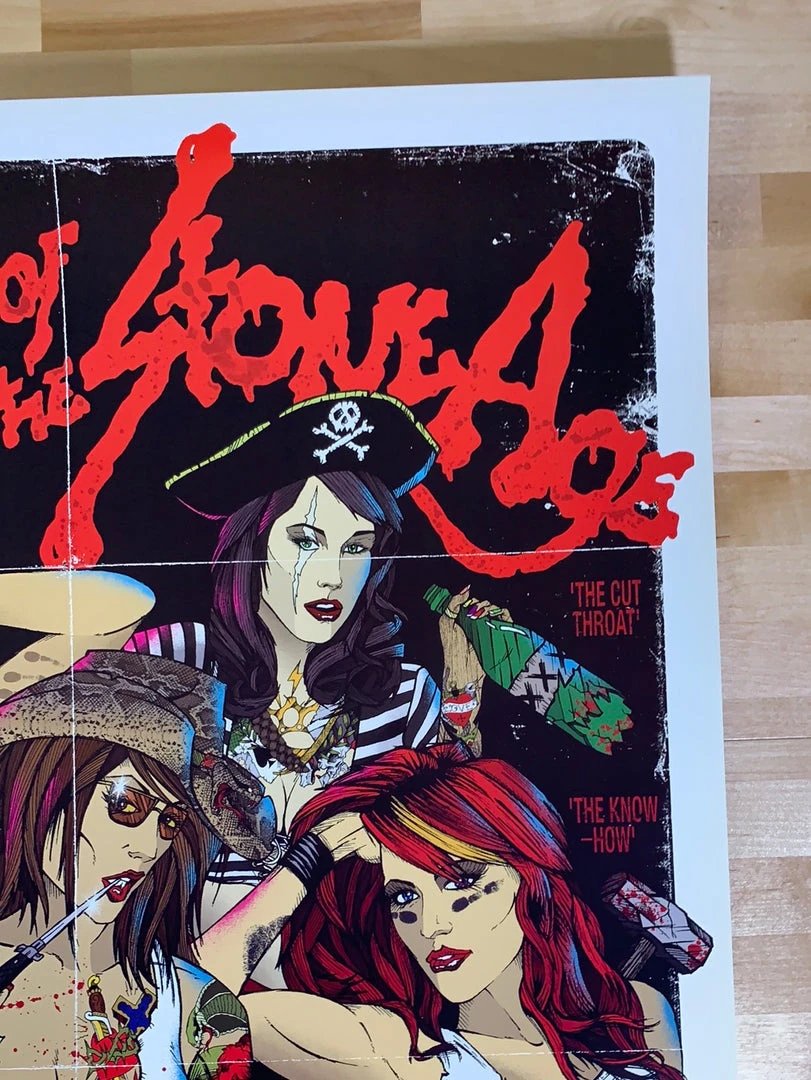 Gig Posters Queens Of The Stone Age - 2008 Rhys Cooper Poster Hobart, AUS 6 Gig Posters Queens Of The Stone Age - 2008 Rhys Cooper Poster Hobart, AUS