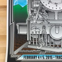 Umphrey's McGee - 2015 John Warner Poster Band Signed Chattanooga, TN
