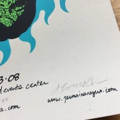 Queens Of The Stone Age - 2008 Justin Hampton Jermaine Rogers Poster Halifax, NS 13 Queens Of The Stone Age - 2008 Justin Hampton Jermaine Rogers Poster Halifax, NS