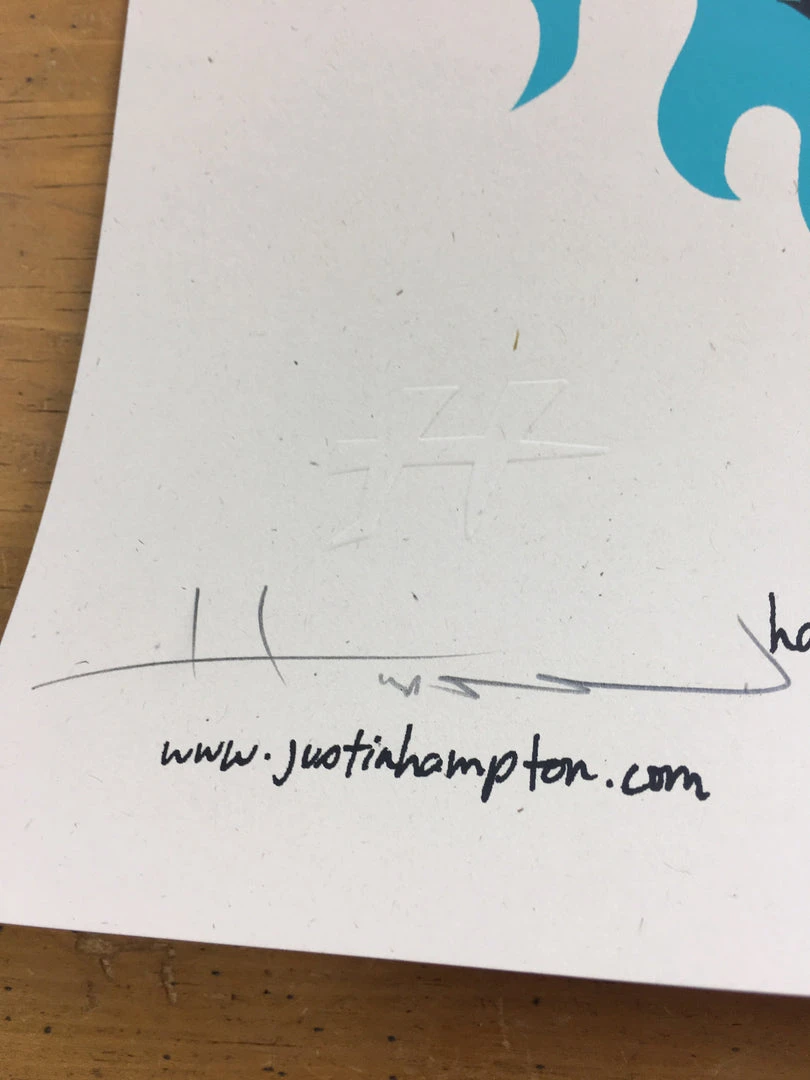 Queens Of The Stone Age - 2008 Justin Hampton Jermaine Rogers Poster Halifax, NS 5 Queens Of The Stone Age - 2008 Justin Hampton Jermaine Rogers Poster Halifax, NS