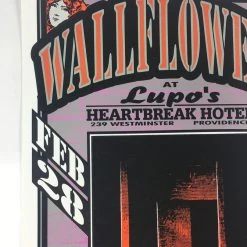 Wallflowers - 1997 Mark Arminski Poster Providence, RI Lupo's Heartbreak Hotel Gig Posters
