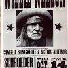 Willie Nelson - 2005 Hatch Show Print 10/14 Poster Collad, TX Gig Posters