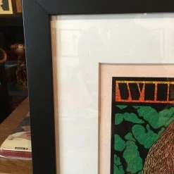 Widespread Panic - 2016 Chuck Sperry Poster Savannah Rose Shimmer #1 FRAMED