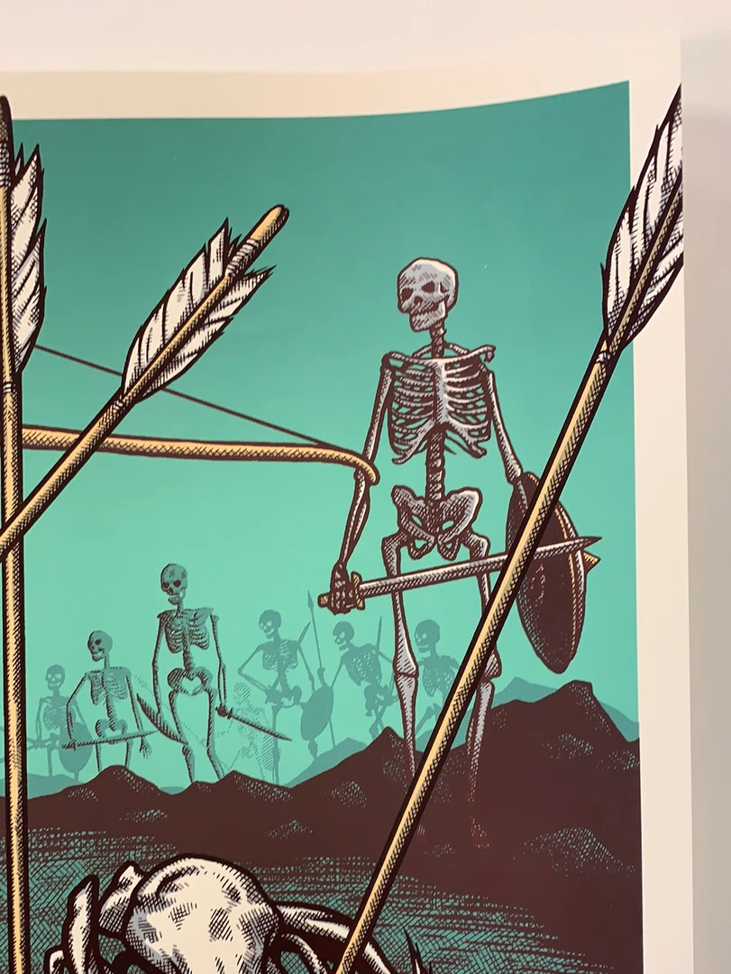 Metallica - 2019 Dan Grissom Poster Vienna, Austria Gig Posters 6 Metallica - 2019 Dan Grissom Poster Vienna, Austria Gig Posters