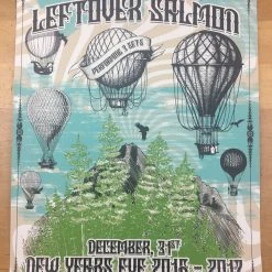 Gig Posters Leftover Salmon - 2017 Derek Hatfield Poster Salt Lake City, UT The Depot
