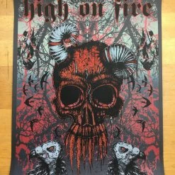 High On Fire - 2006 Burlesque Of North America Poster Boston, MA Middle East