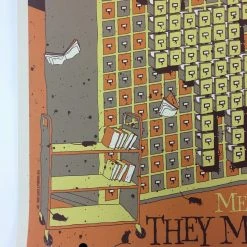 They Might Be Giants - 2008 Todd Slater Poster Houston, TX Meridan