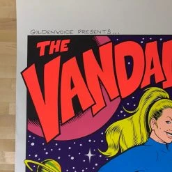 The Vandals - 1996 Chris Coop Poster Hollywood, CA The Palace Gig Posters