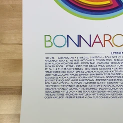 Bonnaroo - 2018 Owen Gildersleeve Poster Manchester, TN Gig Posters