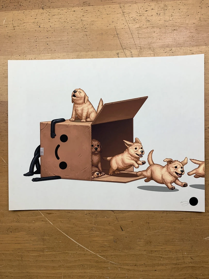 Art Prints Boxo II (2) - 2019 Mike Mitchell Poster Print SOFA Con 1st 4 Art Prints Boxo II (2) - 2019 Mike Mitchell Poster Print SOFA Con 1st