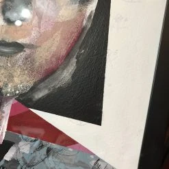 Untitled 15 - 2016 Collin Van Der Sluijs Original Painting FRAMED Signed 11 Untitled 15 - 2016 Collin Van Der Sluijs Original Painting FRAMED Signed