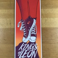 Kings Of Leon - 2017 Joshua Budich Poster Dallas, TX Starpress Pavilion Gig Posters