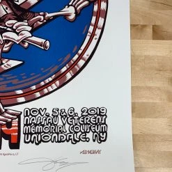 Gig Posters Dead & Company - 2019 AJ Masthay Poster Uniondale, NY Nassau