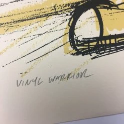 Vinyl Warrior - 2013 Dan Grzeca Poster Art Print