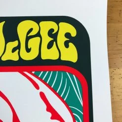 Umphrey's McGee - 2017 Jermaine Rogers Poster Atlanta, Chastain Park Amphitheatr Gig Posters