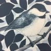 Black Capped Chickadee (Poecile Atricapillus) - 2015 Justin Santora Poster Art P