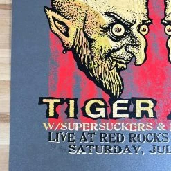 Social Distortion - 2006 Lindsey Kuhn Poster Red Rocks Morrison, CO Colorado