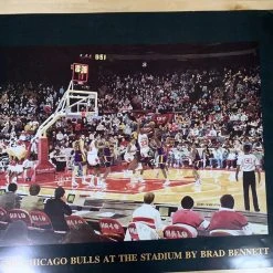Sold Out Posters The Chicago Bulls - 1991 Brad Bennett Michael Jordan Poster Original Vintage
