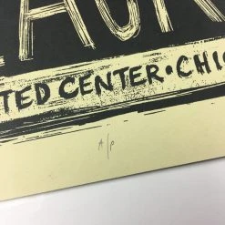 The Black Keys - 2014 Dan Grzeca Poster Chicago, IL United Center