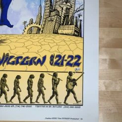 Blues Traveler - 1995 EMEK Poster Los Angeles, CA Wiltern Theatre Gig Posters 12 Blues Traveler - 1995 EMEK Poster Los Angeles, CA Wiltern Theatre Gig Posters