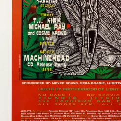 Gig Posters MHP 29 Herbie Hancock, Zero - 1997 Bella Poster Maritime Hall San Fran 1st