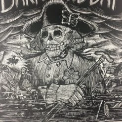 Dark Lord Day - 2015 Dan Grzeca Poster Munster, IN Three Floyds Brewery Variant Gig Posters