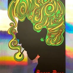 Foil Posters Snoop Dogg - 2012 Justin Hampton Poster Seattle Showbox FOIL