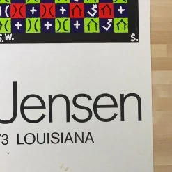 Alfred Jensen - 1973 Art Print Poster Original Vintage Art Prints 12 Alfred Jensen - 1973 Art Print Poster Original Vintage Art Prints