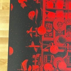 The White Stripes - 2021 Rob Jones Poster Greatest Hits Red/Black Jack White