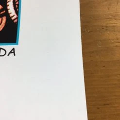 Queens Of The Stone Age - 2008 Justin Hampton Poster Saskatoon, CAN Odeon Events