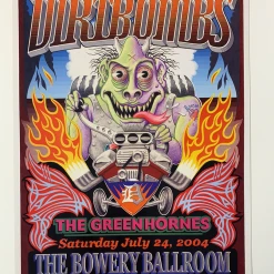 The Dirtbombs - 2004 Gary Grimshaw Poster New York City, NY Bowrey