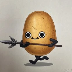 Partisan - 2020 Mike Mitchell Poster Print Food Dudes Potato AP