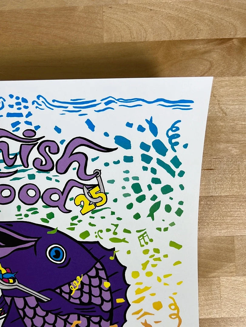 Phish Food - 2022 Jim Pollock Digital Edition Poster Ben & Jerry's 6 Phish Food - 2022 Jim Pollock Digital Edition Poster Ben & Jerry's