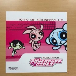 Sold Out Posters Gig Posters The Powerpuff Girls - 2001 Original Vinyl Poster Insert 12x12 Record Art