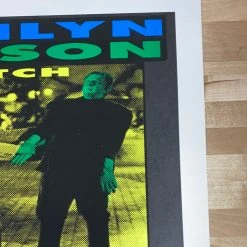 Marilyn Manson - 1995 Matt Getz Poster Hollywood, CA The Palace 1st Ed 11 Marilyn Manson - 1995 Matt Getz Poster Hollywood, CA The Palace 1st Ed