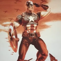 Movie/TV Posters Captain America - 2016 John Keaveney Poster NYCC