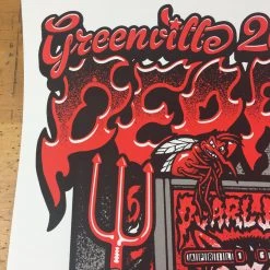 Ames Brothers Gig Posters Pearl Jam - 2016 Ames Design Poster Greenville, SC Bon Secours Wellness Arena