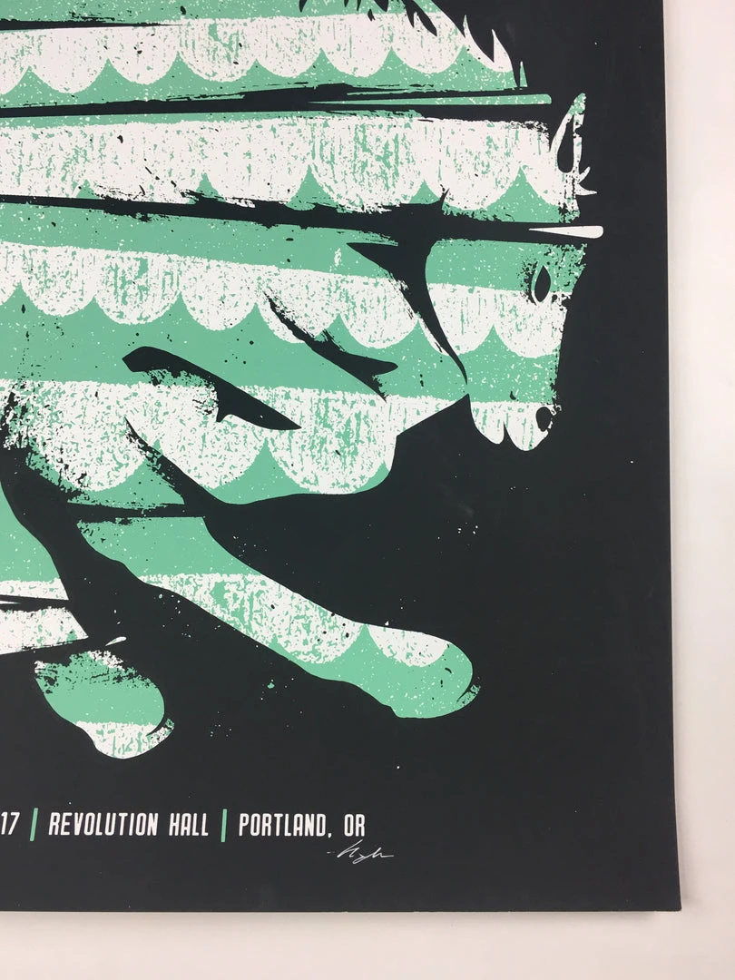 The Mavericks - 2017 Max Mahn Poster Portland, OR Revolution Hall 6 The Mavericks - 2017 Max Mahn Poster Portland, OR Revolution Hall