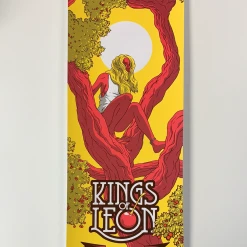 Colorado Kings Of Leon - 2017 Florey Poster Morrison, CO Red Rocks